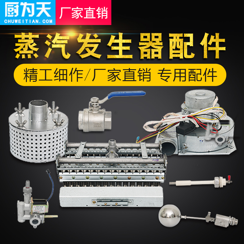 燃氣不銹鋼蒸爐蒸汽發生器 鍋爐 配件火排消聲器波紋管風機減壓閥
